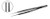 lester fix forceps 2x3 teeth s1609-1535