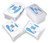 dynarex flushable wipes 10239769