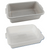 dynalon tote box, gray, 20 x 12 x 6 in.