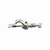 right angle clamp with brass thumb screw; cast iron (c062b-001335)