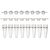 0.2ml 8-strip flat caps, no tubes, optically-clear for qpcr (c062b-011430)