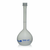 50 ml class b polypropylene volumetric flask with polypropylene screw cap