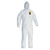 kleenguard a40 liquid and particle protection coveralls with attached hood, elastic wrists/ankles, zipper front (vending machine ready), 3xl