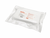 berkshire 9 x 9 in. satpax 1000 pre-saturated 70 percent ipa non-woven polyester/cellulose blend cleanroom wipes, 75 sheets/pack, 12 packs/case (c062b-024070)