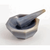 4.0 in. mortar and pestle set, agate stone, 90 ml