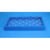 25 position insert tray for universal vial rack, to hold 15 mm vials, made from clear petg