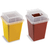1.0 l sharps container, red
