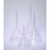 funnels, standard stem, pp, 100 mm