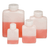 diamond realseal bottle, wide mouth rectangular, hdpe with pp closure, 125 ml