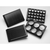 corning 384 well black clear square bottom plasma treated, micro-cavity plate, 200um wide and 100um depth, ind. packaged, with lid, 1/5 (c062b-040627)