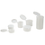 dynalon 1 oz polyethylene hinged lid containers