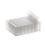 simport t110-3 bioblock deep well plate with removable 600 ul 8-tube strips, pp, natural