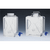 thermo scientific nalgene 9l (2 gal.) polycarbonate rectangular carboy, w/spigot (c062b-041991)