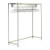 48" Optional Electropolished Keeper Bar, 17 hanger slots