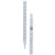 Borosil Reusable Class A Serological Pipettes (Pipets) with Permanent Amber Graduations and Individual Serial Numbers, Individual Certificate, 2mL (0.1ml Intervals)