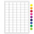 Cryo Laser Labels, 1.26" x 0.87", Removable, Red
