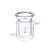 Cylindrical Jacketed Reaction Vessel, O-Ring Flange, 500mL