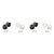 10-425 Black Polypropylene Cap with PTFE/Silicone Septa