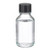 500mL Bottle, Media, Clear, Rubber Liner Cap