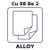 copper-beryllium alloy, cu98be2 (c15-1433-157)