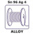 tin-silver alloy, sn96ag4 (c15-1433-389)