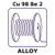 copper-beryllium alloy, cu98be2 (c15-1434-151)