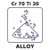 chromium-titanium alloy, cr70ti30 (c15-1434-963)