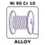 t1 - thermocouple alloy, ni90cr10 (c15-1436-796)