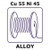 constantan - resistance alloy, cu55ni45 (c15-1439-677)