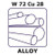 tungsten-copper alloy, w72cu28 (c15-1441-550)
