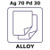 silver-palladium alloy, ag70pd30 (c15-1442-342)