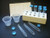 uri pak urine collection system 12ml flared top urine tube blue snap cap collection cups id labels  rack 100 bag 5 bags unit