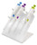 pipette stand acrylic 4-place clear