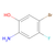 2-amino-5-bromo-4-fluorophenol