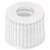 cap 8mm pp wht closed 1000/pk