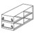 fzdwrk up 3.75"h stdbx 2x2 4b