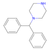 1-benzhydrylpiperazine