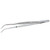 ss forceps pin bent tip 152mm