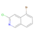 5-bromo-3-chloroisoquinoline
