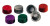 cap w/membrane 45mm gray 10/cs