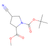 cis-n-boc-4-cyano-l-proline methyl ester