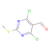 4,6-dichloro-2-(methylthio)pyrimidine-5-carboxaldehyde