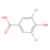 3,5-dichloro-4-hydroxybenzoic acid