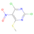 2,4-dichloro-6-(methylsulfanyl)-5-nitropyrimidine