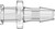 fem luer x brb pc 5/32"id 25pk