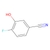4-fluoro-3-hydroxybenzonitrile