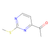1-(2-(methylthio)pyrimidin-4-yl)ethanone