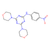 4,6-di(4-morpholinyl)-n-(4-nitrophenyl)-1,3,5-triazin-2-amine