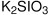 potassium silicate, anhydrous