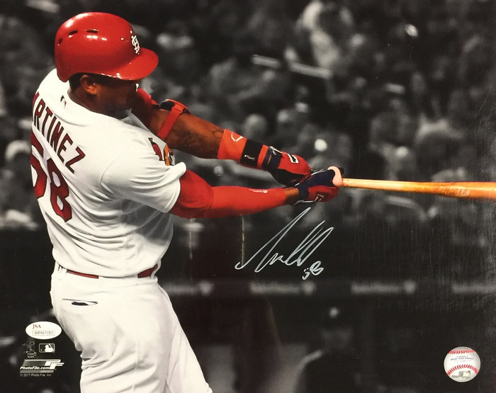 Jose Martinez Spotlight Swing Signed 8X10